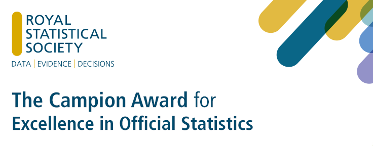 RSS Campion award for Excellence in Official Statistics: 2021 winners