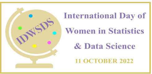 international day of women in statistics and data science logo